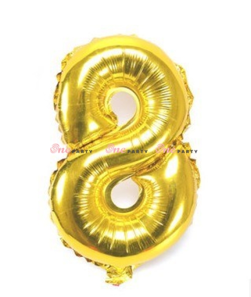 Số 8 lớn vàng - cái