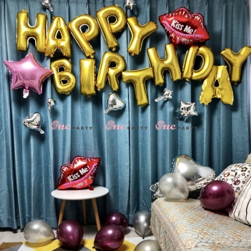 L0709 Set bóng trang trí - bộ