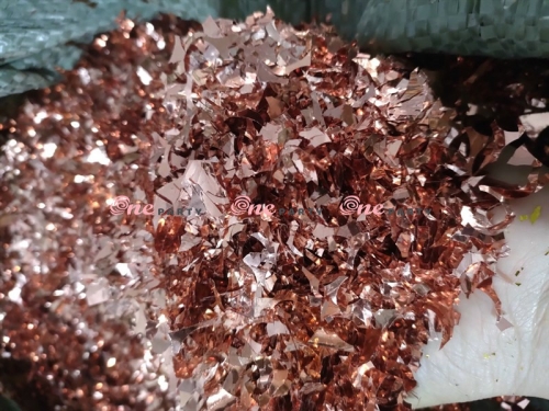 Kim tuyến cắt hồng gold - túi