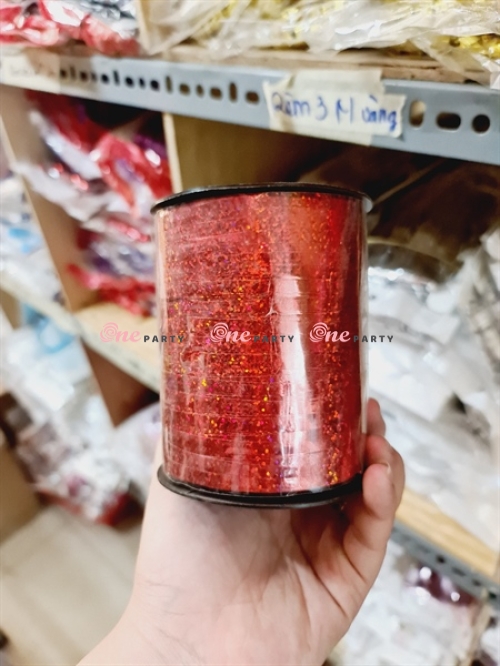 Ruy băng lớn đỏ - cuộn